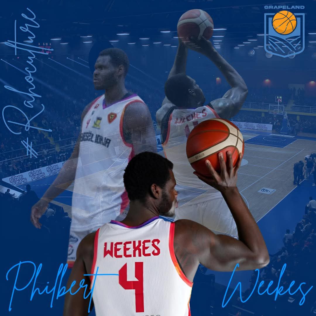 GrapeLand Basketball zyrtarizon Philbert Weekes, përforcim i ri në qendër GrapeLand Basketball zyrtarizon Philbert Weekes, përforcim i ri në qendër